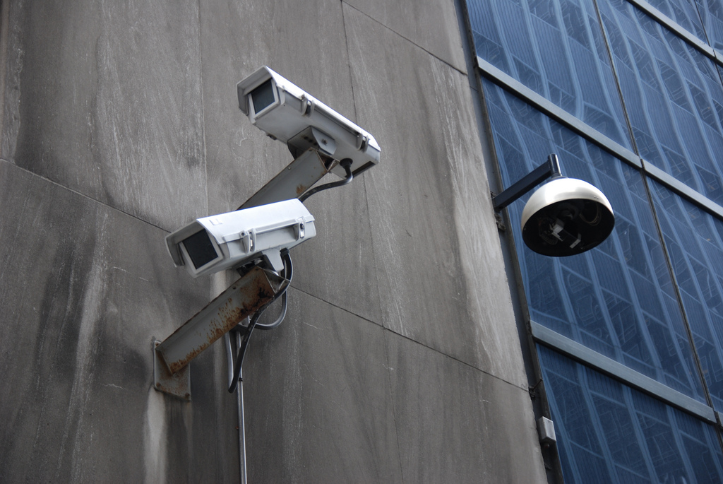 surveillance cameras by Jonathan Mcintosh