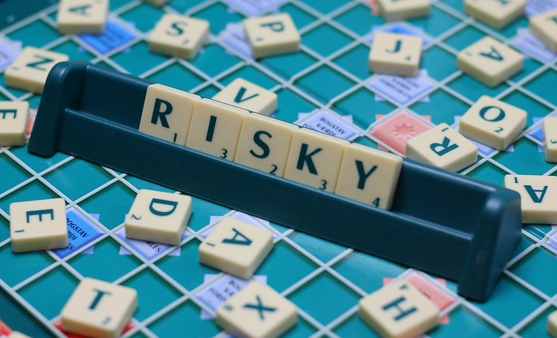 Risky Scrabble Tiles
